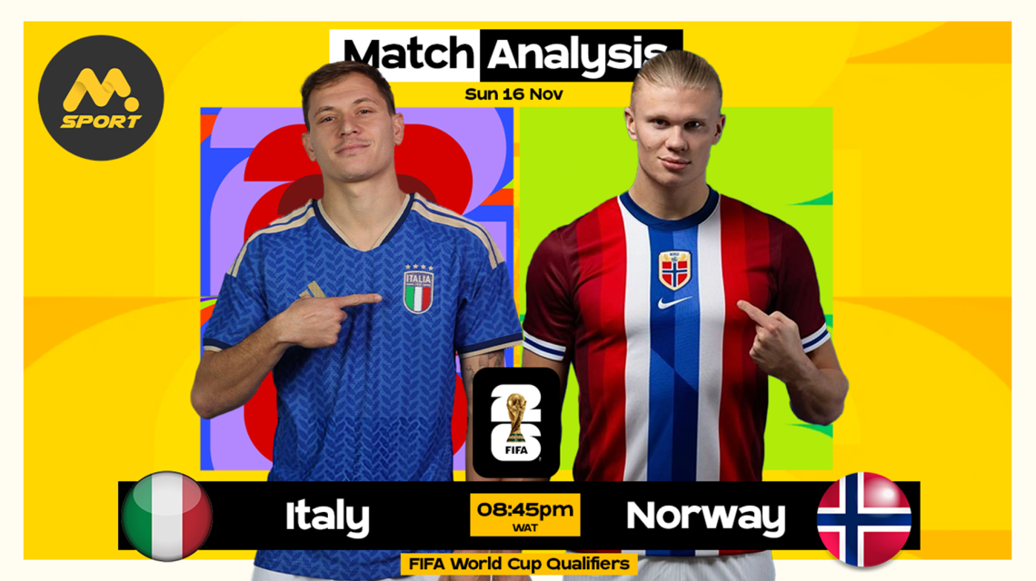 Italy vs Norway: Azzurri Hunt Miracle as Norway Stands on the Brink of History